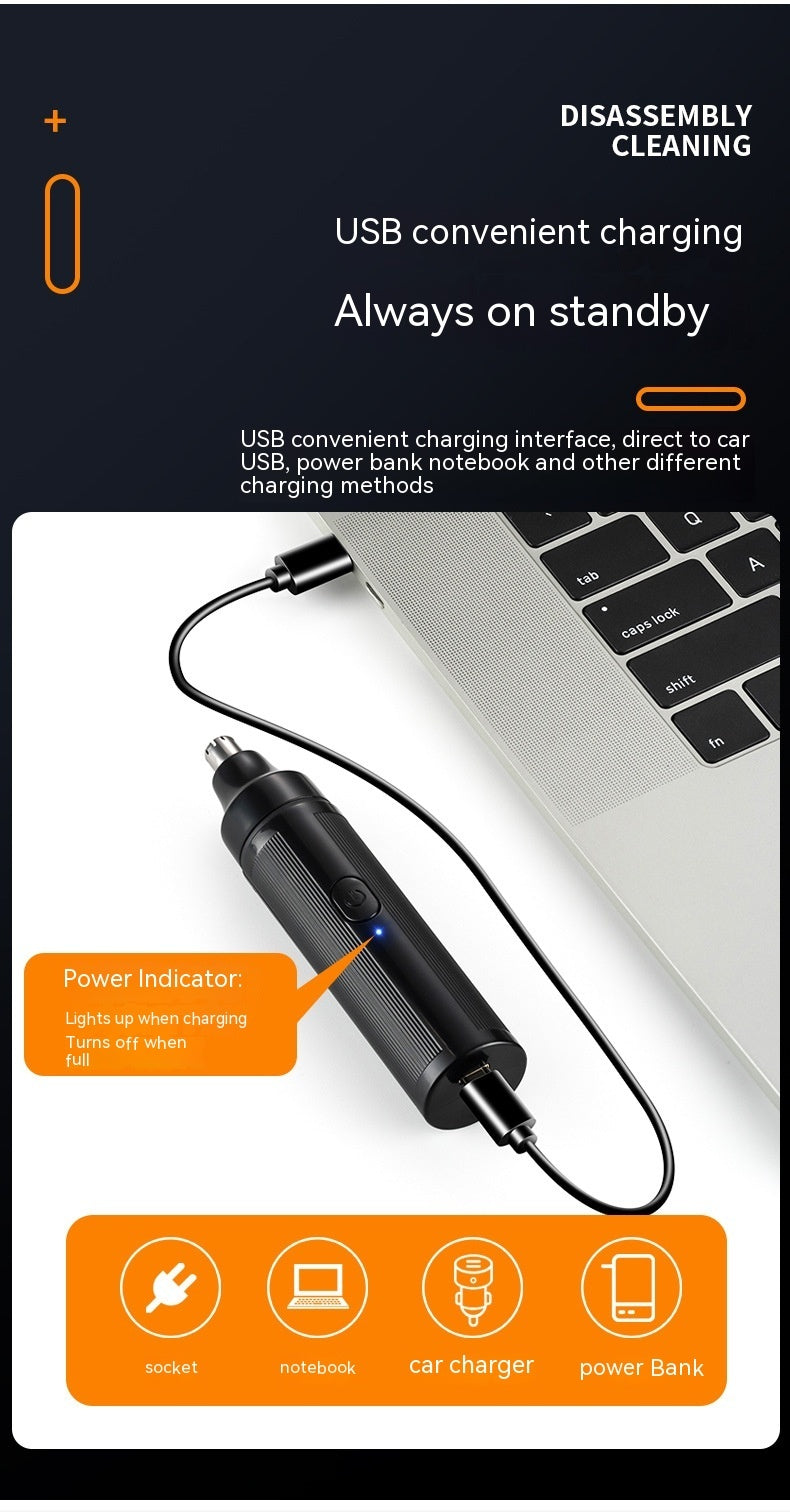 Home Travel Electric Nose Hair Trimmer